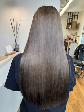 スキル 石岡(SKILL) ニュアンスカラー/ブラウンアッシュ/トリートメントストレート