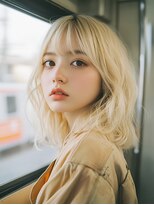 フレイムス ヘアアンドリラックス 大宮東口店(Frames) ハイトーンブロンド