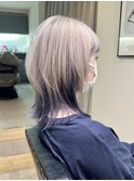 ウルフレイヤー/ハイトーンカラー/インナーカラー/髪質改善