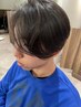 【メンズ人気No.1】メンズカット＋marbbマイクロバブルシャンプー＋眉カット