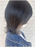 ウルフ×インナーカラー