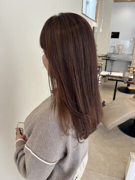 ベルバイヘアスイッチ(by hairswitch) ピンクブラウンカラー