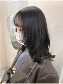 顔周りレイヤー×社会人◎地毛風カラー