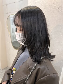 ロア 四条河原町店(LoRE) 顔周りレイヤー×社会人◎地毛風カラー