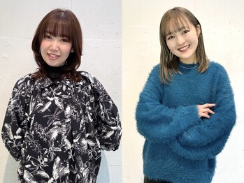 アンバー(Amber)の写真/《半分以上が女性のサロン》あなたの『こうなりたいっ♪』を細かいニュアンスまで再現◎理想のスタイルに*