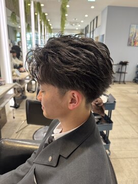 アース 長崎時津店(HAIR&MAKE EARTH) 束感メンズカット