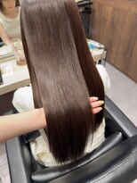 ジアン バイ ミルボン 西宮ガーデンズプラス(GIEN by milbon)&nbsp;髪質改善/チョコレートブラウン/艶髪