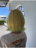 yellow×light green