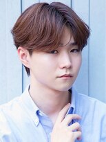 モットコウ 高知帯屋町(Mot-Co) チョコレートブラウン×センターパート