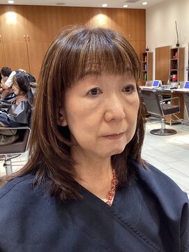 ピークアブー アヴェダ アトレ恵比寿(PEEK-A-BOO AVEDA) ミディアムスタイルハイライト