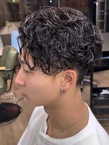 ヨリ サッポロ 札幌大通(yori SAPPORO) ニュアンスパーマ/センターパート/韓国マッシュ/ダークアッシュ