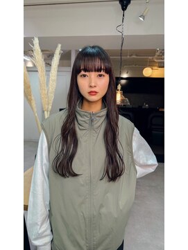 フォト 新宿三丁目(foto) くびれヘア/髪質改善/縮毛矯正/レイヤーカット/韓国/顔周り/新宿