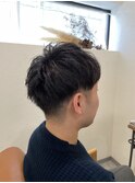 ナチュラルなツーブロ◎グラデーションで骨格矯正◎