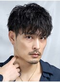 大人サーフカールルーズパーママッシュ