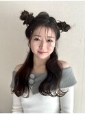 ツインシニョンアレンジ