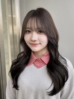 エアー 青山(AIR)&nbsp;透明感カラーアッシュグレージュレイヤーカット髪質改善