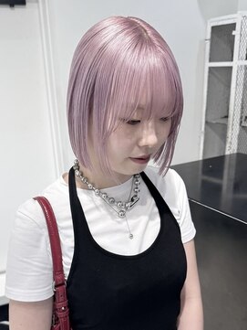 ココ 本八幡(KOKO) #ミルクティーブロンド#ダークブルー#ワンホンレイヤー#髪質改善