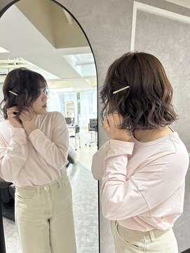 ソア 並木坂(Soa) 20代/韓国ボブ/レイヤーカット/タッセルボブ/透明感カラー