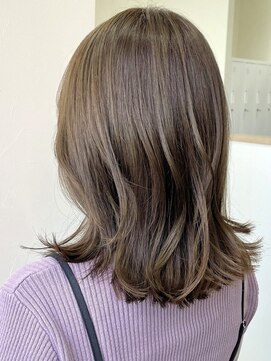 ランガリ ヘアアンドスパ(Rangali Hair&Spa) 【別府 Rangali】透明感カラー/ラベージュ
