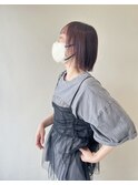 大人女子のからっぱなしボブ