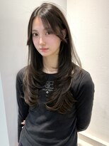 ロンプ(romp) レイヤーカットロングレイヤーハイレイヤー顔周りレイヤーii