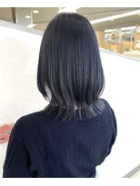 美容室 佐竹 ブルーブラック