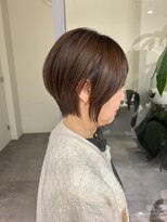 ジービージー(GBG)&nbsp;くびれショートボブ40代50代グレイカラー白髪染め白髪ぼかし