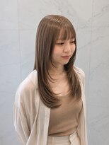 ベイリコルド(Bei Licoldo.)&nbsp;レイヤーカット ミルクティーベージュ 夏の透け感◎