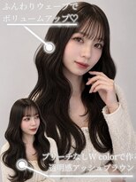 エルバイラビス 大宮(elu by lovis)&nbsp;《巴結生》グレージュ/ブリーチなしダブルカラー/大宮