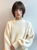 ソヨン 大宮2号店(SOYON) レイヤーボブ/くびれボブ/艶ブラウンカラー