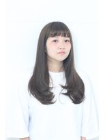 ソル(SOL) ショートバング×アディクシーカラー