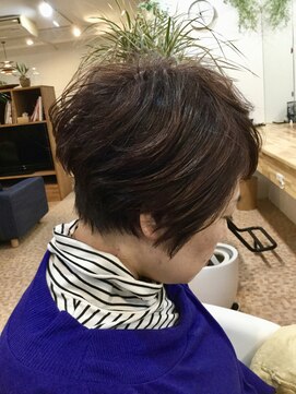 オーガニックヘアサロン ツリー(organic hair salon Tree) ショートレイヤー&アシメ