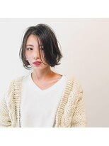 ジジデザイン(jiji DESIGN)&nbsp;ナチュラルカールボブ　jiji DESIGN 浜口勇太