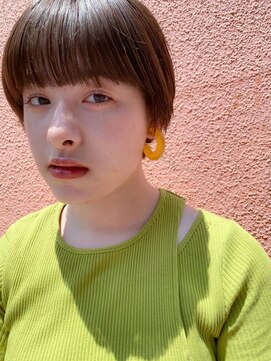 ナル(nalu.) ショートヘア/シースルーバング/マッシュショート