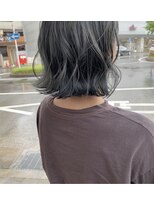 トレス(tresses) ミントリーフカラー×きりっぱなしボブ