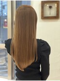 髪質改善ストレート