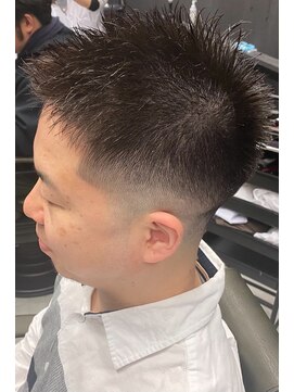 ルーダス(Rudus) ソフトモヒカン×バリカンフェード