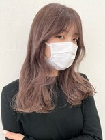 リフトバイマグ 松本駅前店(lift by mag) 透明感カラー★ダブルカラーブリーチミルクティーベージュ