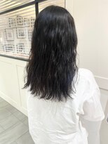ビーハイブアヴェダ PARCO2店(BEHIVE AVEDA)&nbsp;パーマ×ブルーグレージュ