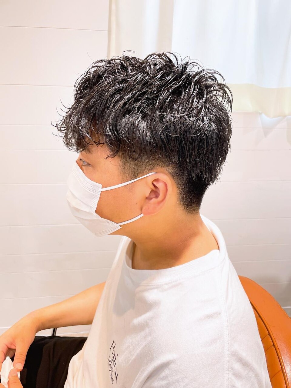 Z世代人気マッシュパーマ：L169295529｜アルクバイネオリーブ 荻窪店