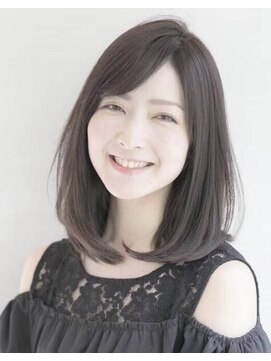 アフロディーテ 銀座(APHRODITE GINZA) 前髪/こなれミディ/ウェーブパーマ/アンブレラカラー/銀座