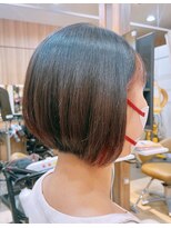 マイスタイル 大井町店(My jStyle by Yamano)&nbsp;ミニボブ小顔暗髪切りっぱなしボブ
