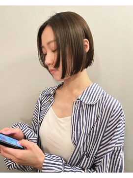 サンプラス(san+) 【柏原良亮】フェイスプチレイヤー×オリーブブラウン