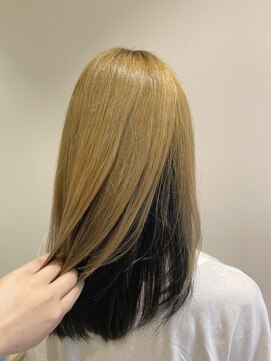 ニシオギ ヴォイス 西荻窪店(nishiogi voice) 髪質改善+似合わせカット×インナーカラースタイル1