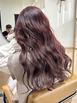 シダミノオ(sida MINOH) 艶髪ロング×レッドブラウン♪