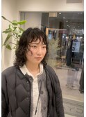 前髪くしゃっとパーマ【大石】