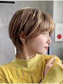 30代40代大人女性/前髪ありショートボブ/ショートヘア/髪質改善