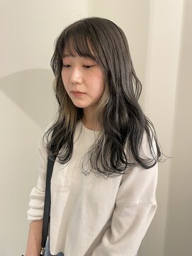 ユニコ(unico) インナーカラー/インナー/イヤリングカラー/ベージュ