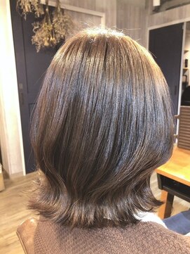 レイ 津田沼(Lei) 切りっぱなしボブ/縮毛矯正/髪質改善/レイヤーショートボブ