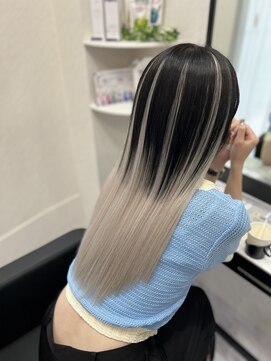 ラムシェール(LamChele) エクステで作るバレイヤージュ